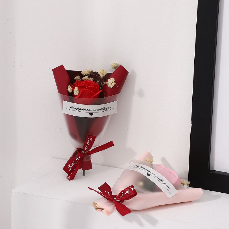 Mini Rose Flower Bouquet 1pcs