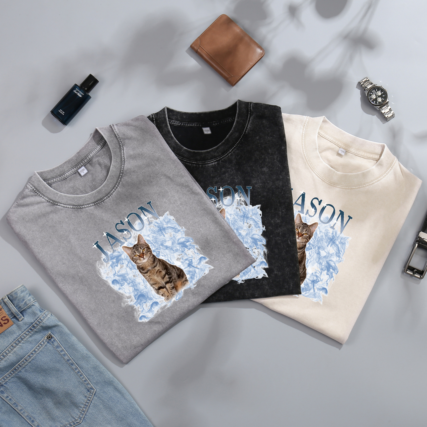 [Copy]Best Dad Ever - Personalized 2–7 Names Family T-Shirt Custom Fist Bump Short Sleeve Father's Day Gifts