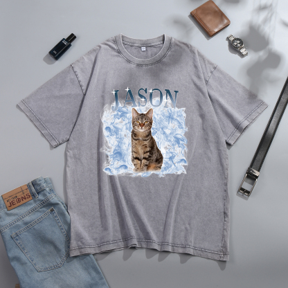 [Copy]Best Dad Ever - Personalized 2–7 Names Family T-Shirt Custom Fist Bump Short Sleeve Father's Day Gifts