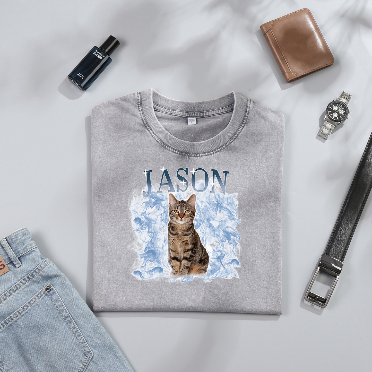 [Copy]Best Dad Ever - Personalized 2–7 Names Family T-Shirt Custom Fist Bump Short Sleeve Father's Day Gifts