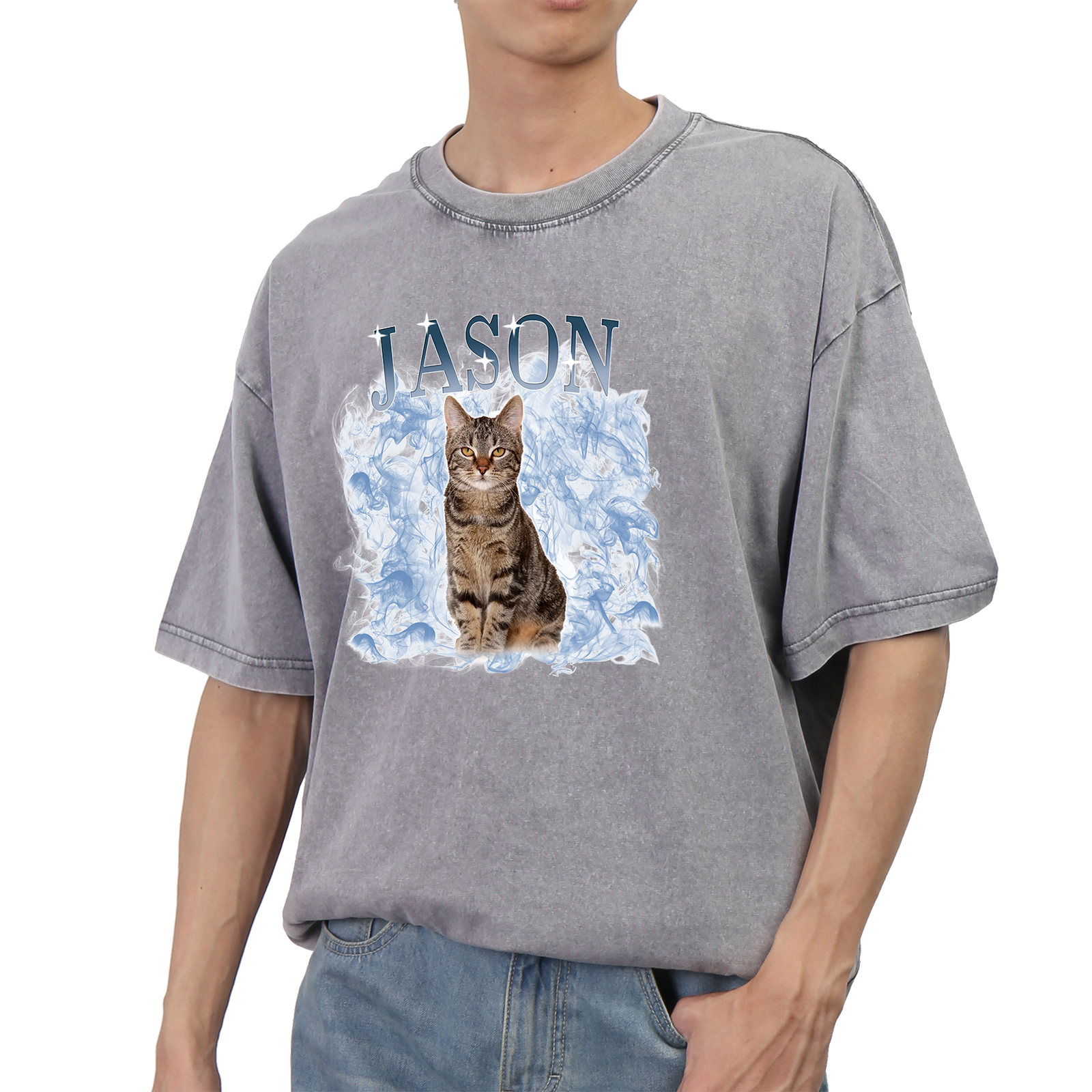 [Copy]Best Dad Ever - Personalized 2–7 Names Family T-Shirt Custom Fist Bump Short Sleeve Father's Day Gifts