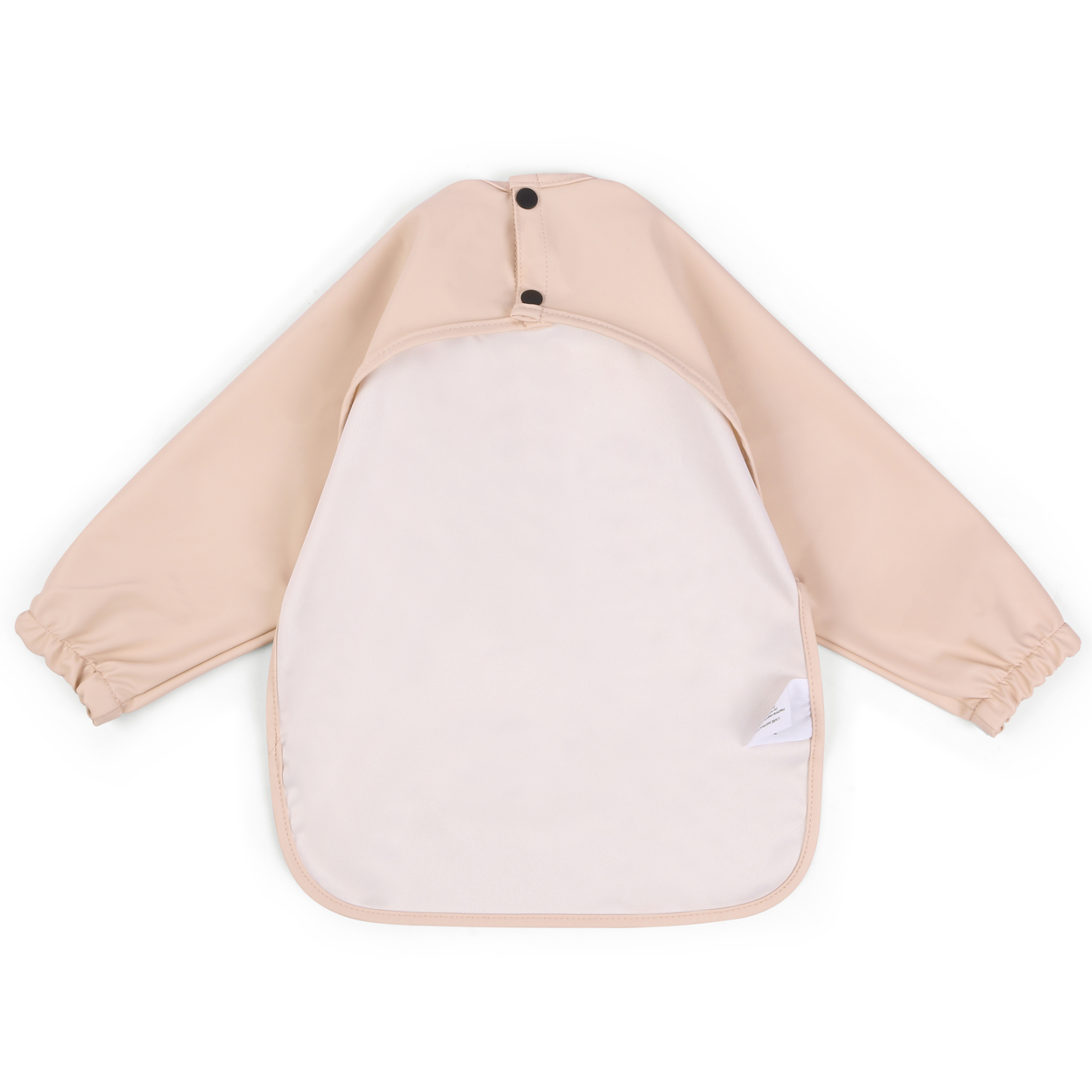 Personalized Baby Bibs Waterproof PU Feeding Bibs with Long Sleeves Large Pocket Gift for Her