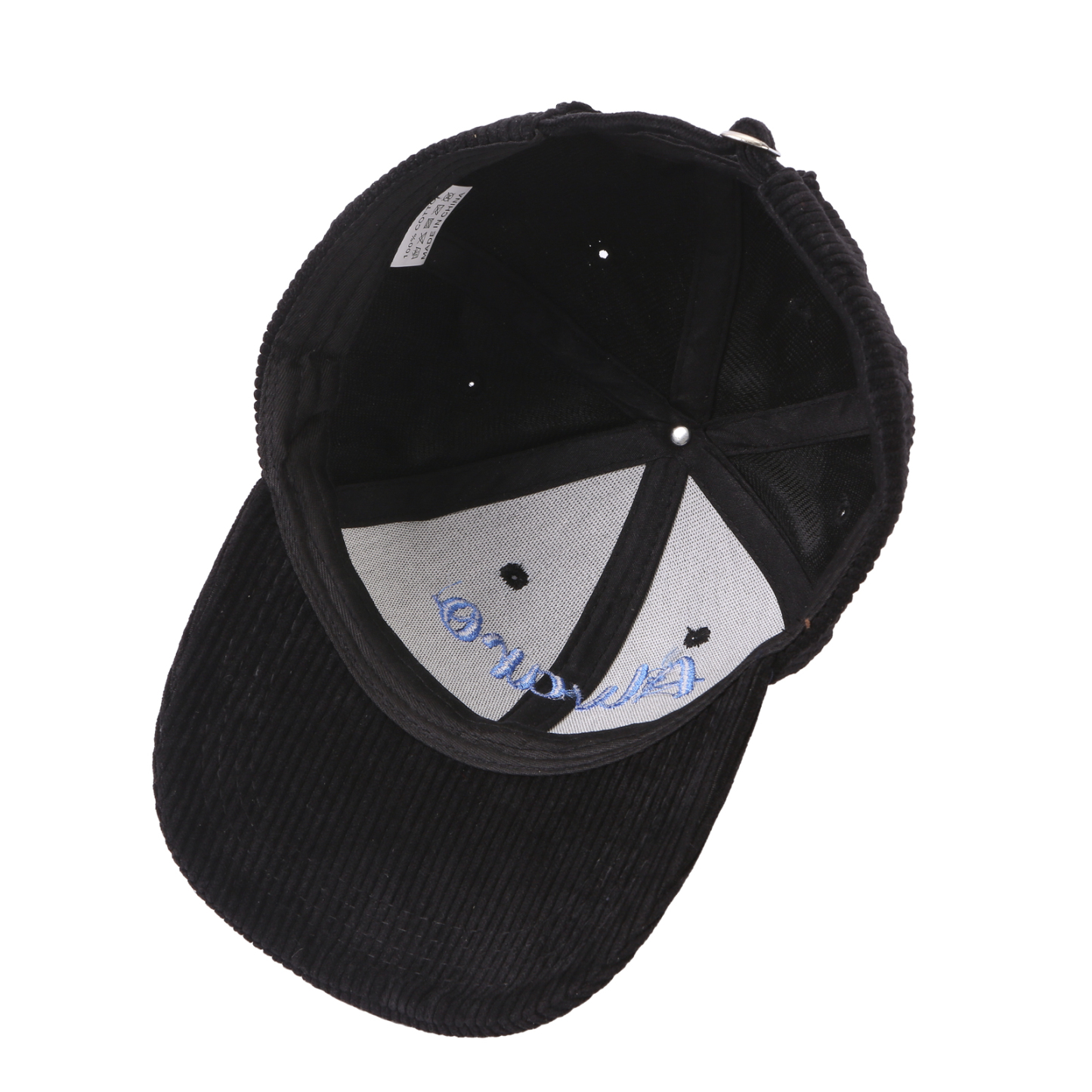 Personlized Ball Caps Autumn And Winter Embroidery Name Academic Men Women Baseball Hats Cotton Corduroy Fashion Warm Versatile Retro Street