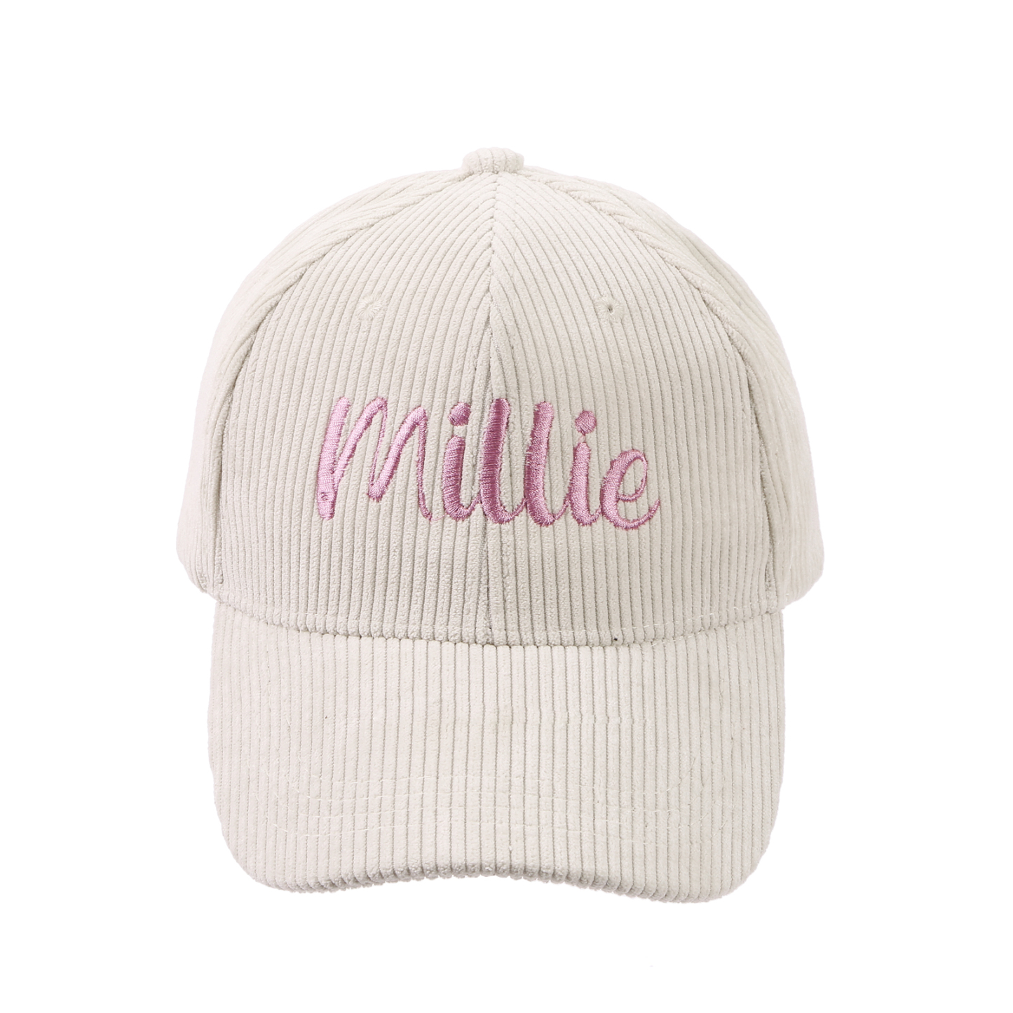 Personlized Ball Caps Autumn And Winter Embroidery Name Academic Men Women Baseball Hats Cotton Corduroy Fashion Warm Versatile Retro Street