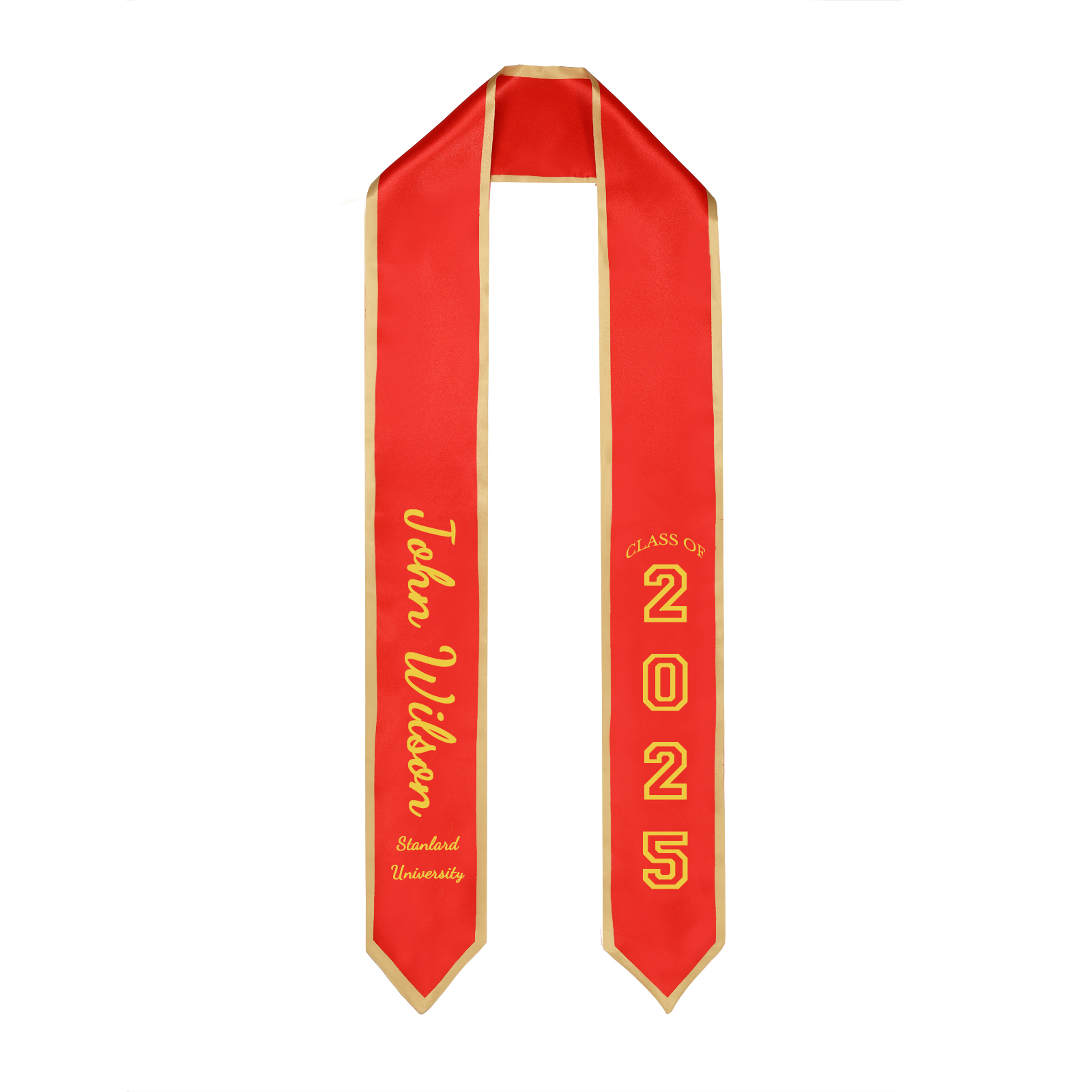 Personalized Graduation Ribbon – Custom Name, Year & Text for Graduates | Lorajewel