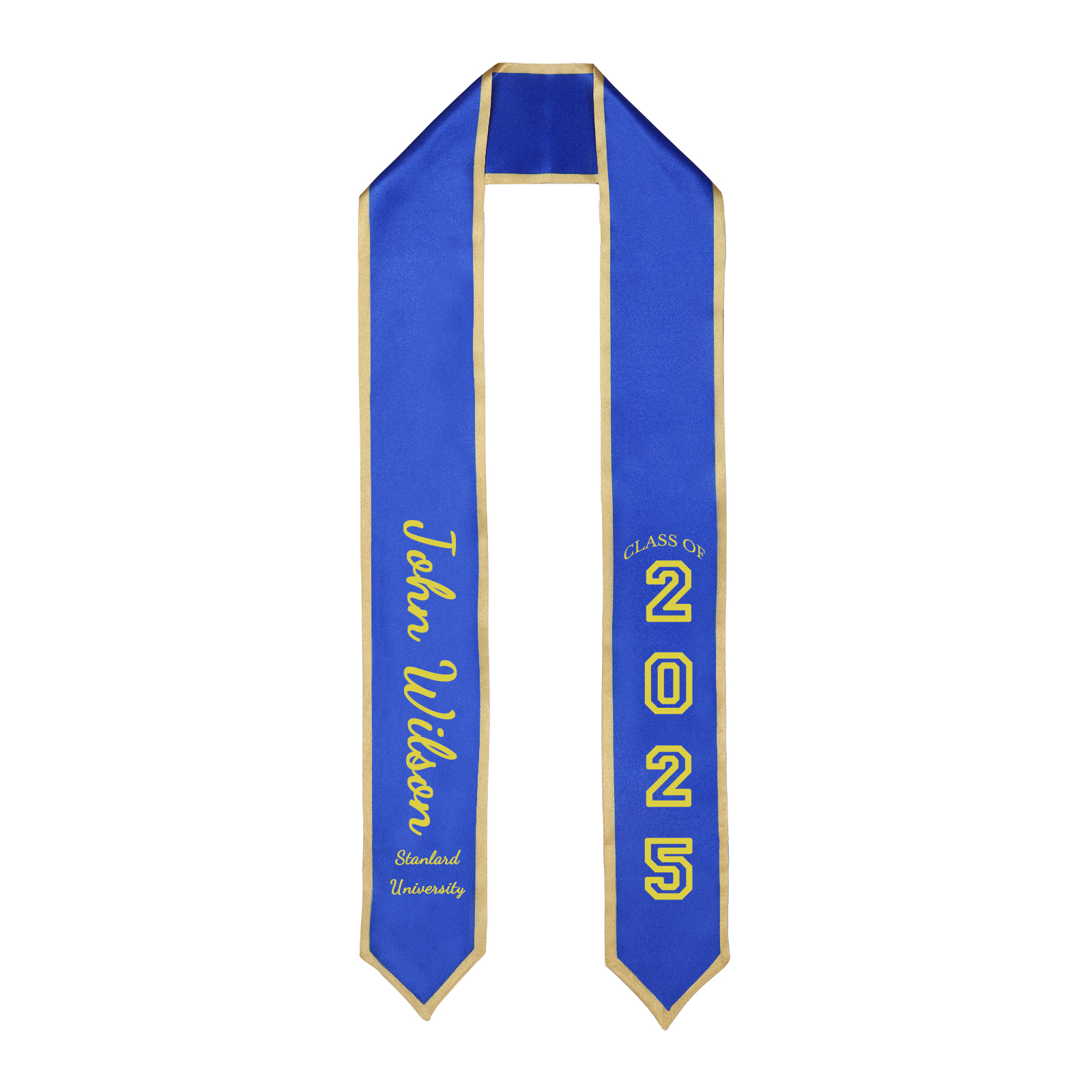Personalized Graduation Ribbon – Custom Name, Year & Text for Graduates | Lorajewel