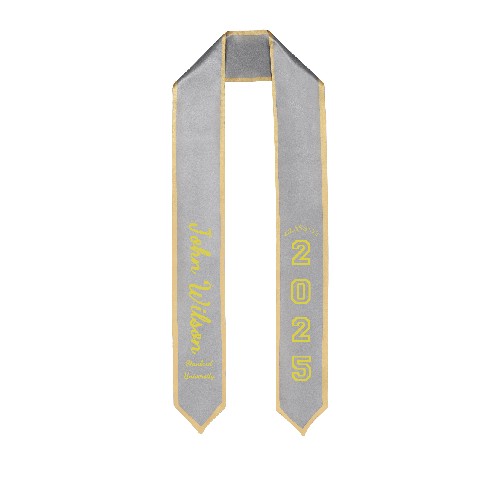 Personalized Graduation Ribbon – Custom Name, Year & Text for Graduates | Lorajewel