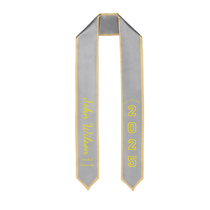 Personalized Graduation Ribbon – Custom Name, Year & Text for Graduates | Lorajewel