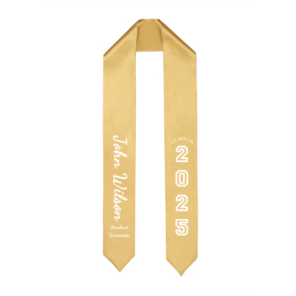 Personalized Graduation Ribbon – Custom Name, Year & Text for Graduates | Lorajewel