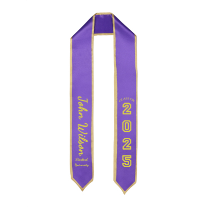 Personalized Graduation Ribbon – Custom Name, Year & Text for Graduates | Lorajewel