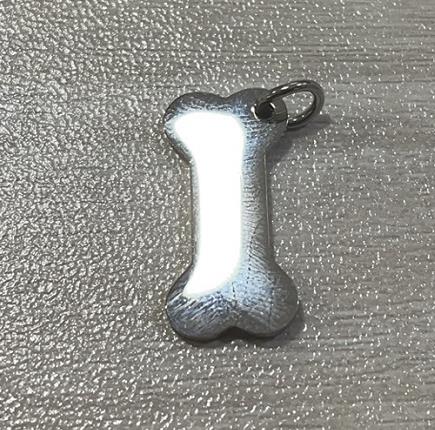 Dog Bone Charm Custom 1 Name