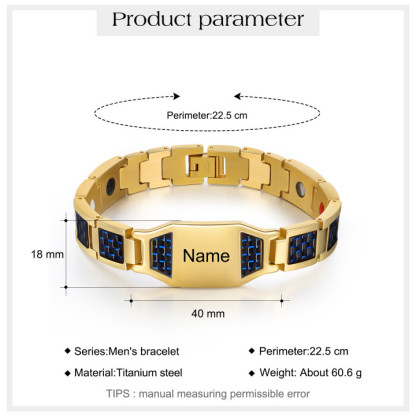 Personalized Men Bracelet Custom Name Bracelet for Him