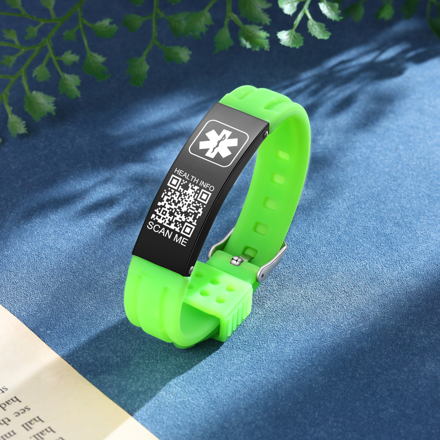 [Copy]Medical Alert Wristband Medical ID Bracelets Life Alert for Autism Blood Thinner Seizure Alert