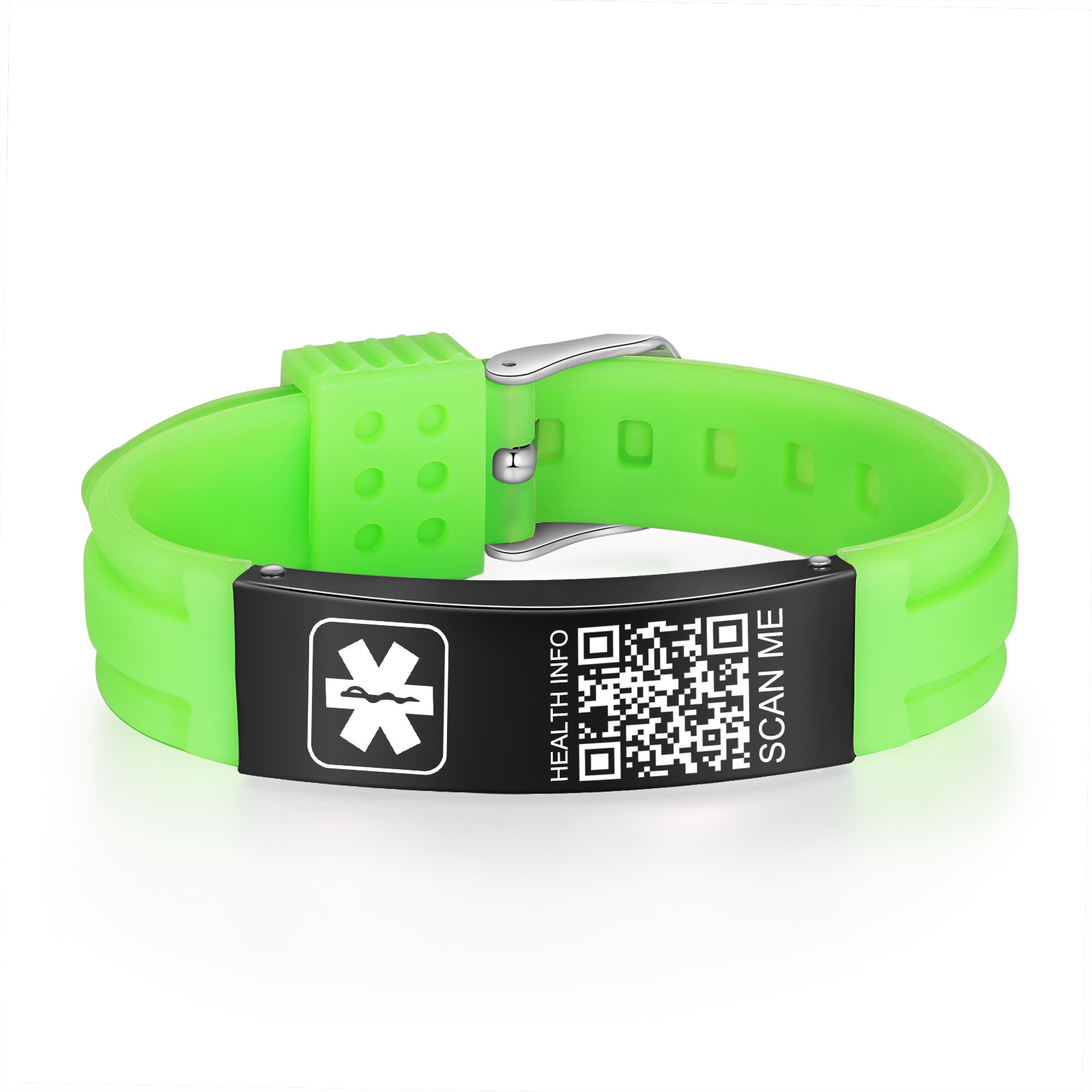 [Copy]Medical Alert Wristband Medical ID Bracelets Life Alert for Autism Blood Thinner Seizure Alert