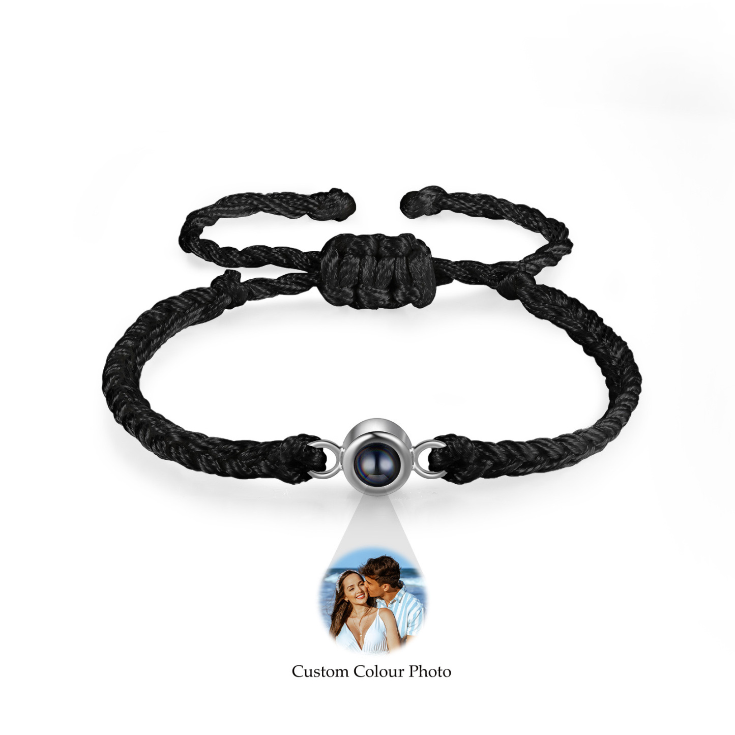 Personalized Projection Bracelet with 1 Photo A Unique Gift for Her