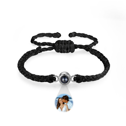 Personalized Projection Bracelet with 1 Photo A Unique Gift for Her