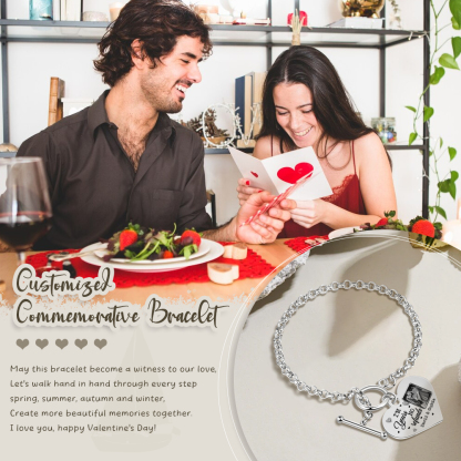 Personalised Photo Bracelet Set I’m Yours No Returns or Refunds Gift for Her