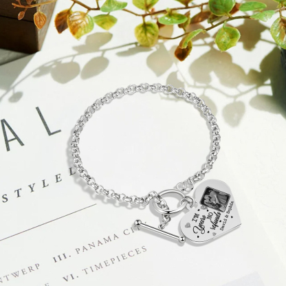 Personalised Photo Bracelet Set I’m Yours No Returns or Refunds Gift for Her