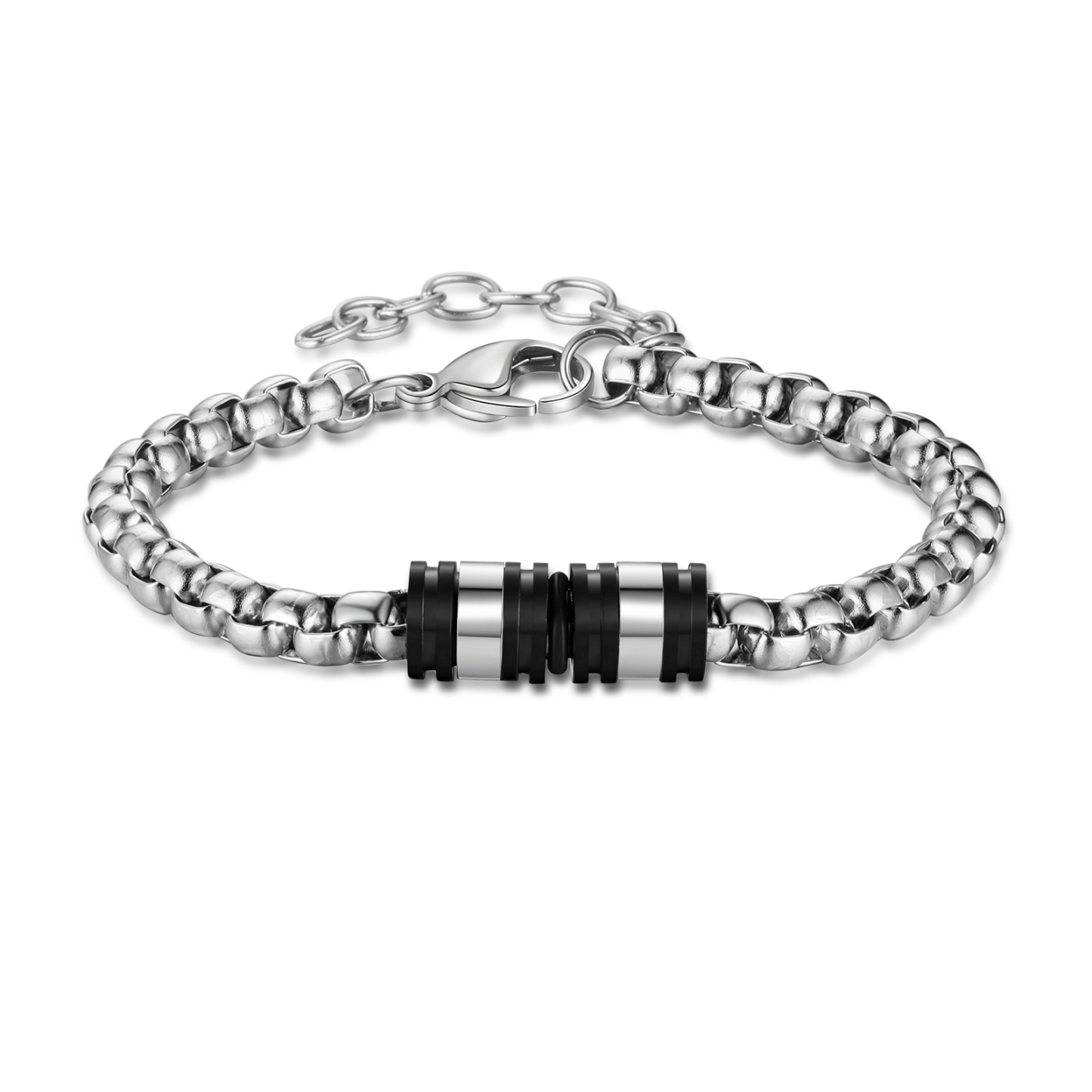 2 Names Personalized Men Adjustable Bracelet – Father's Day Gift | Lorajewel