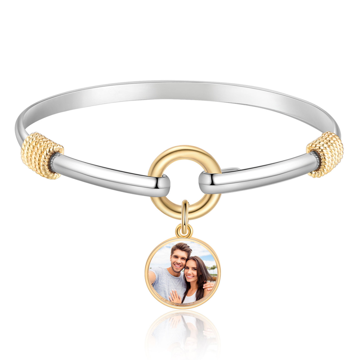 Personalized Photo Bracelet Elegant & Thoughtful Valentine’s Day Gift for Her