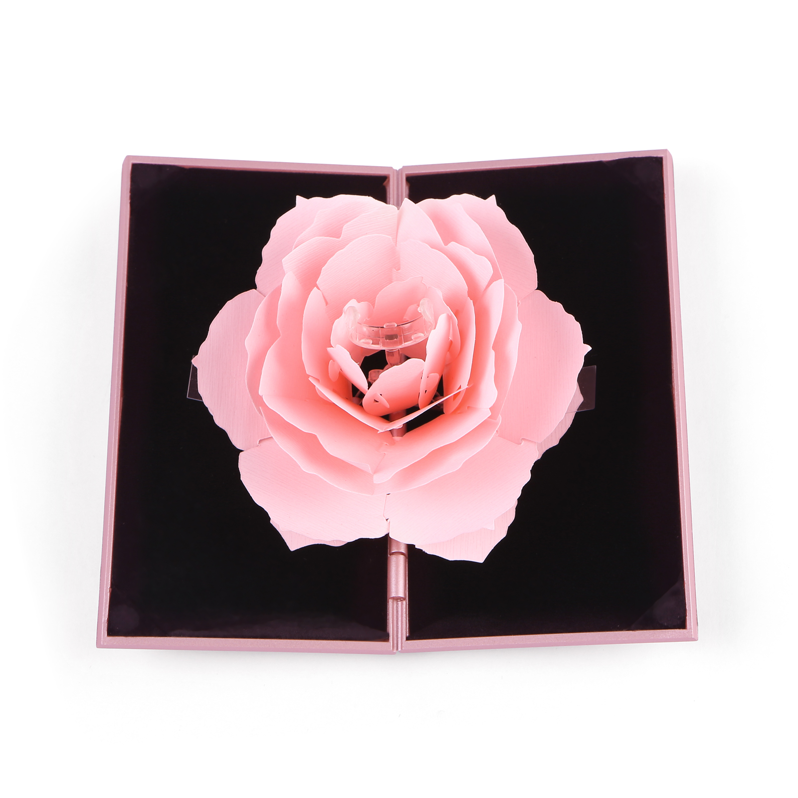 Ring Gift Box Elegant Rose Design Romantic Gift for Her | Lorajewel