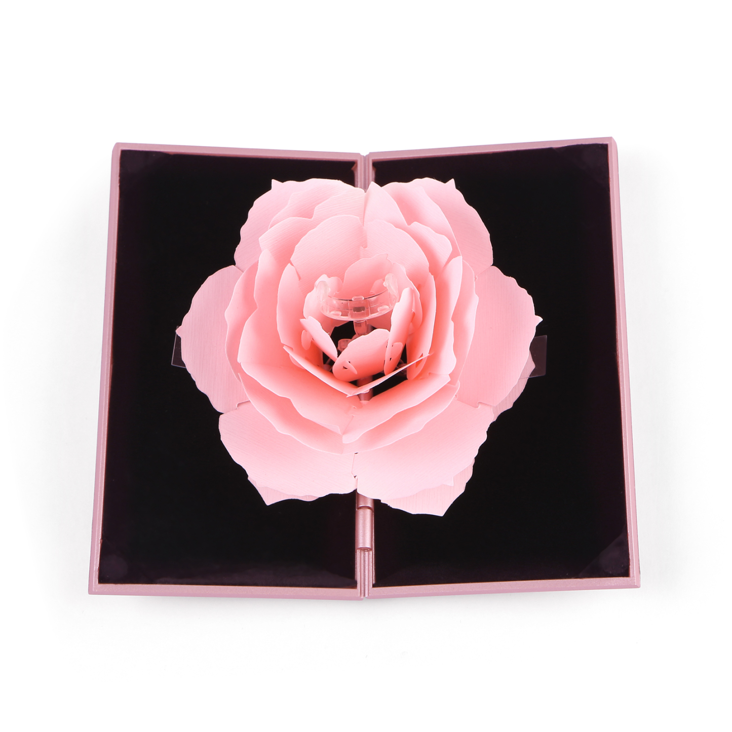 Ring Gift Box Elegant Rose Design Romantic Gift for Her | Lorajewel
