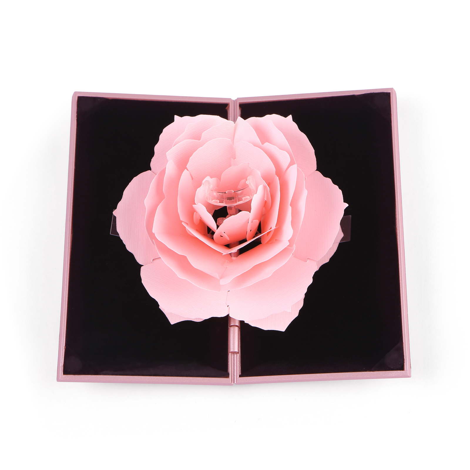 Ring Gift Box Elegant Rose Design Romantic Gift for Her | Lorajewel