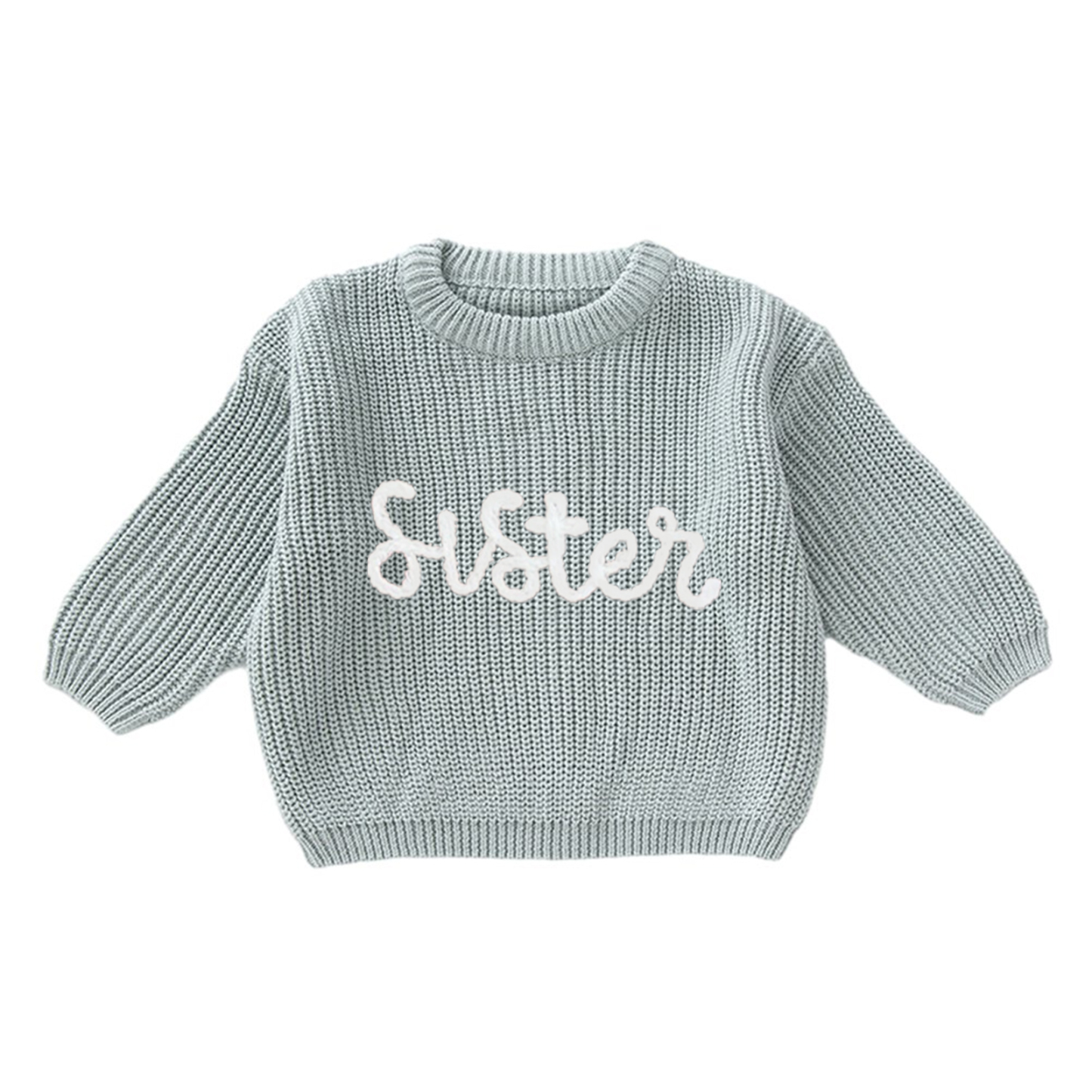 Personalized Kids Sweater Custom Knit Sweater with 1 Name