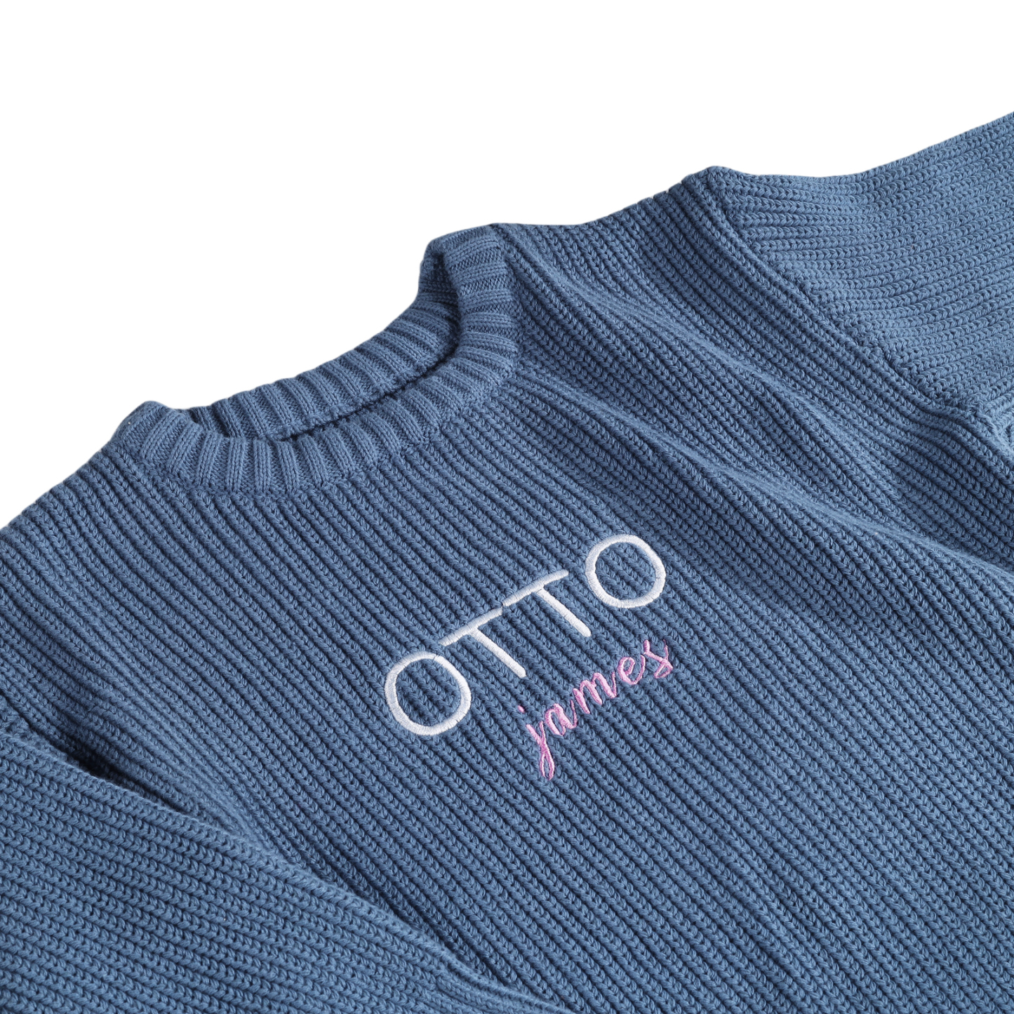 Personalized Kids Sweater Custom Knit Sweater with 1 Name Hand Embroidered Oversized Sweater Chunky Knit Name Jumper Newborn Baby Toddler Kids gift