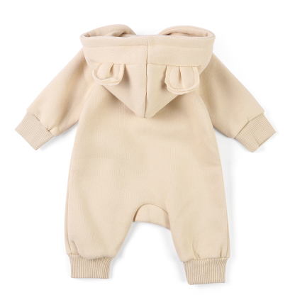 Personalized Name Brody Bear Romper Bestgift Autumn and Winter Baby Outing Clothes Thickened Newborn Clothes Jumpsuit