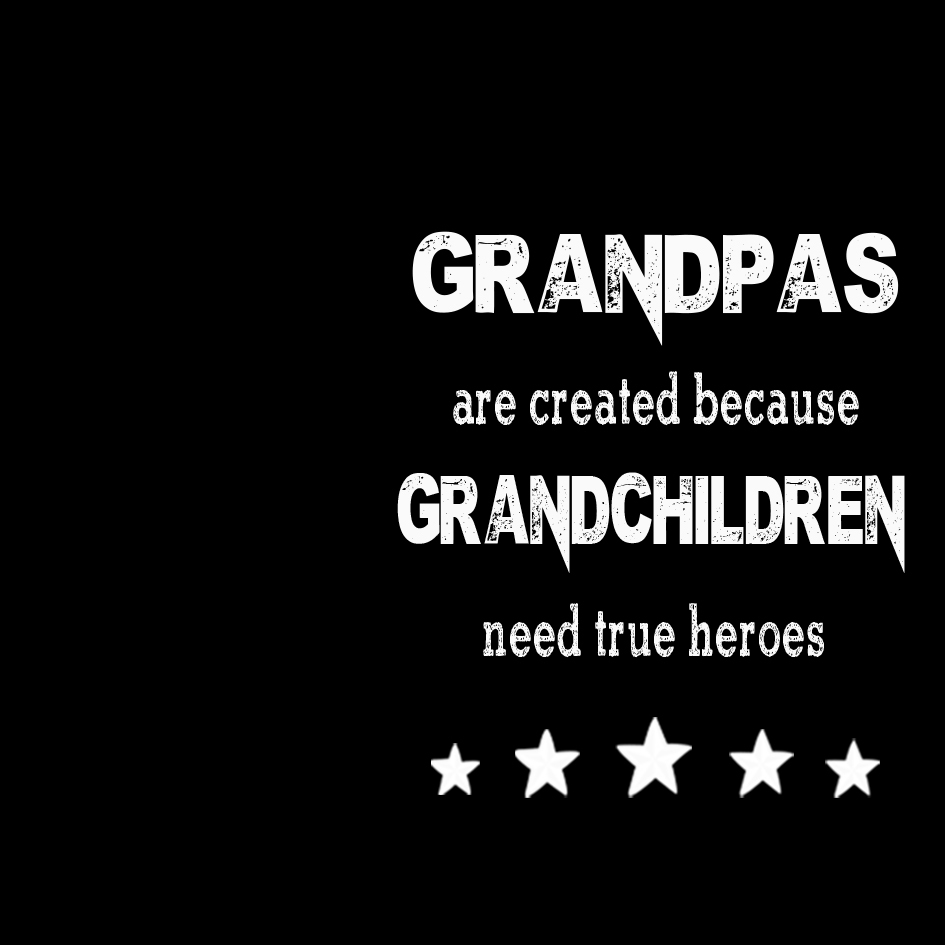 Gift Card for Grandpa - Grandpas Are Created Because Grandchildren