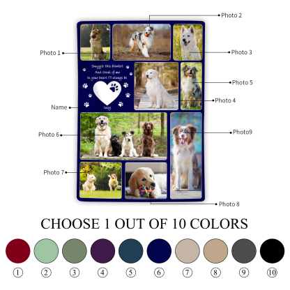 [Copy]Personalized Halloween Fleece Blanket Custom 1 Name Blanket for Friends