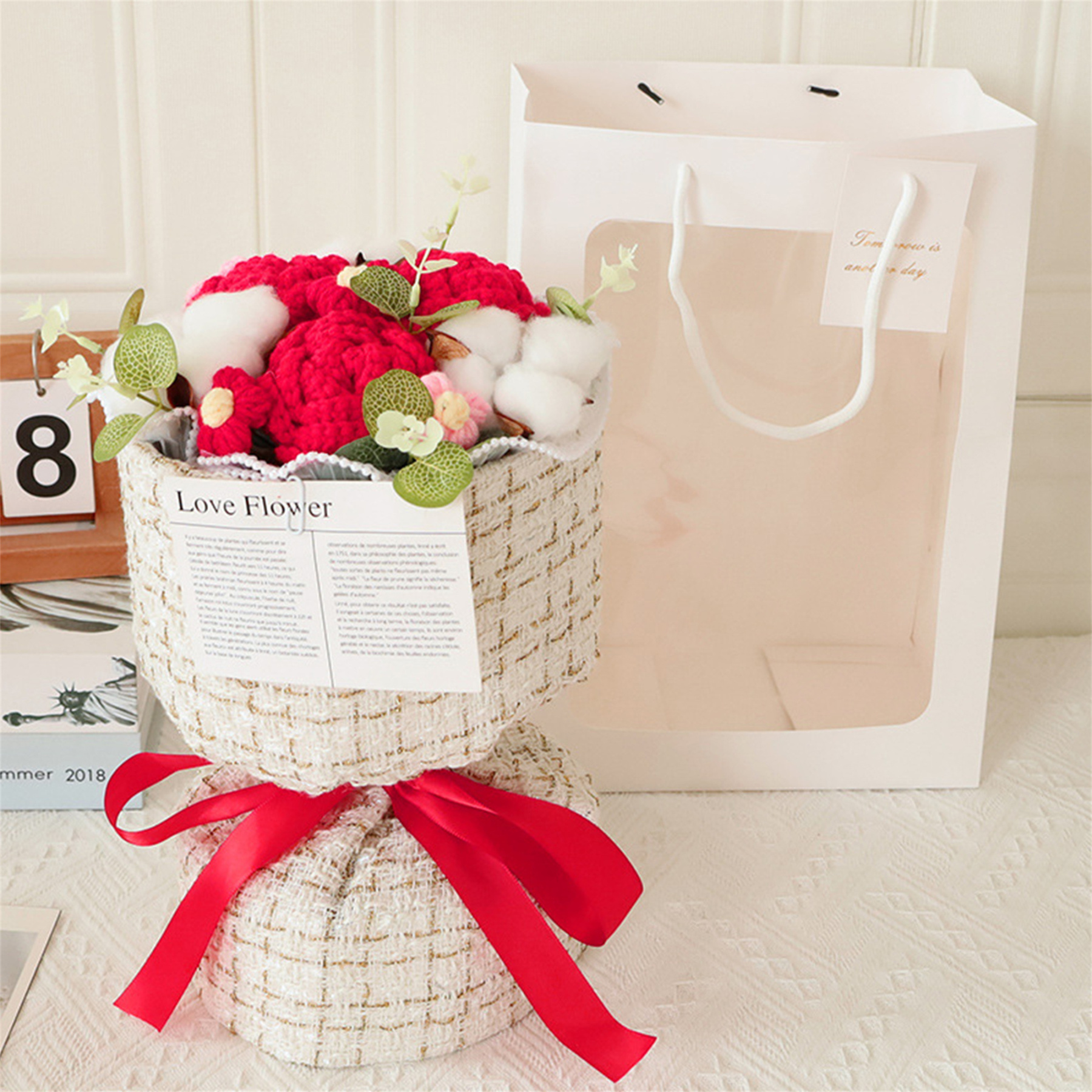 Handcrafted Plush Flower Bouquet – Perfect Gift for Mom, Nan or Loved Ones | Lorajewel