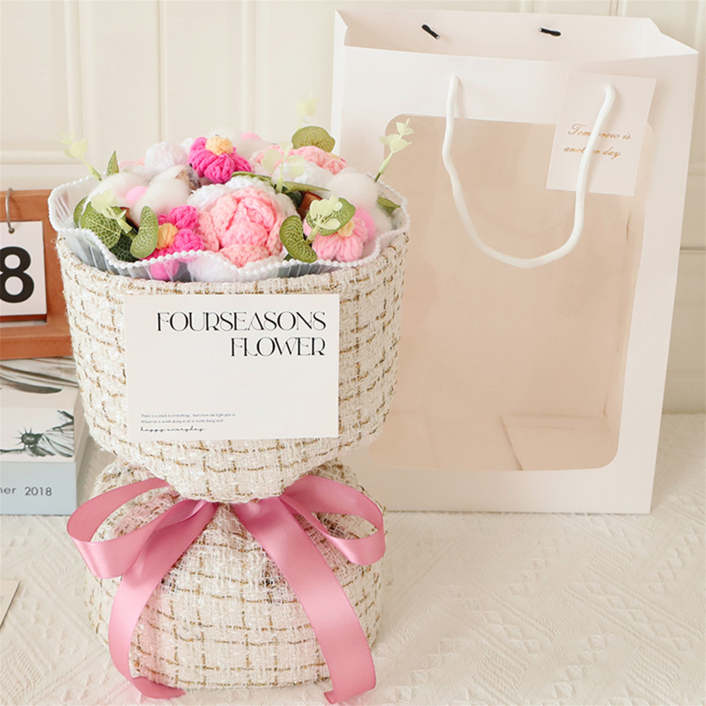 Handcrafted Plush Flower Bouquet – Perfect Gift for Mom, Nan or Loved Ones | Lorajewel