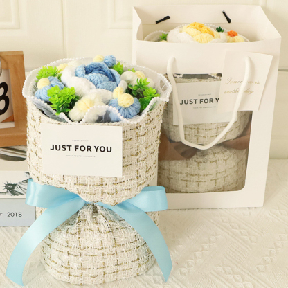 Handcrafted Plush Flower Bouquet – Perfect Gift for Mom, Nan or Loved Ones | Lorajewel