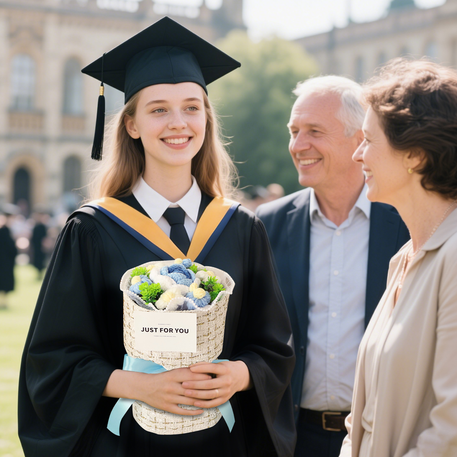 Handcrafted Plush Flower Bouquet – Perfect Gift for Mom, Nan or Loved Ones | Lorajewel