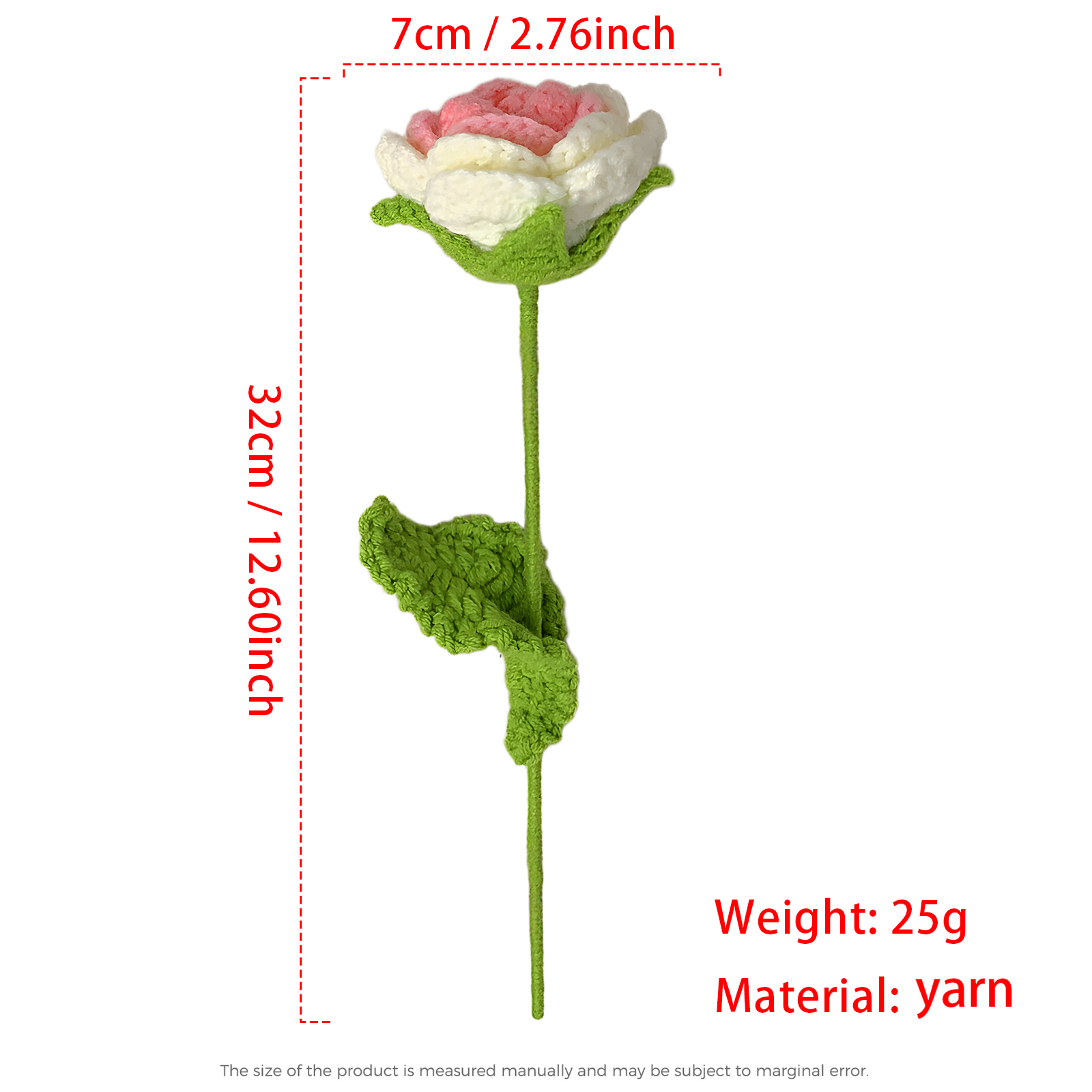 Handcrafted Yarn Flower – Perfect Gift for Mom, Nan or Loved Ones | Lorajewel