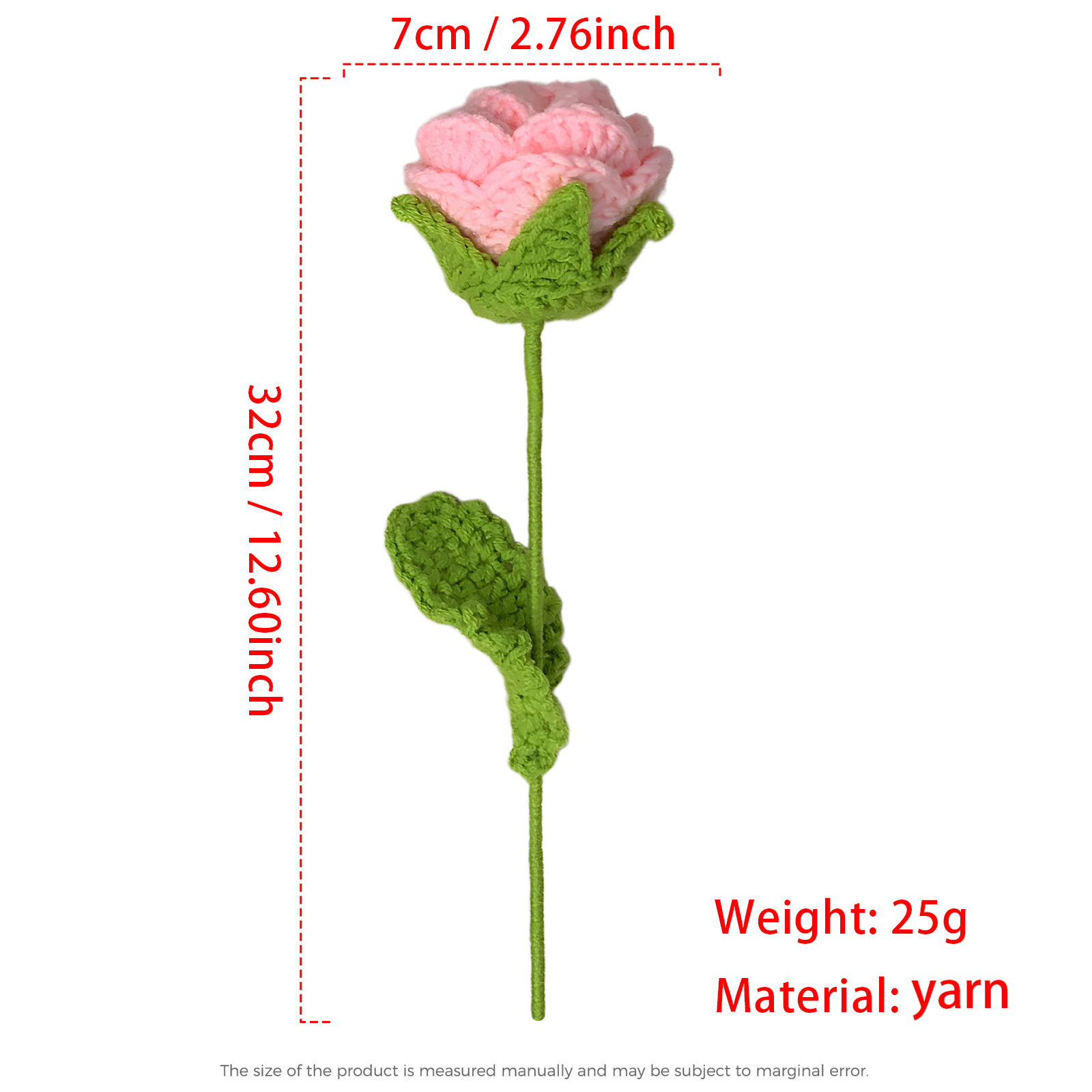 Handcrafted Yarn Flower – Perfect Gift for Mom, Nan or Loved Ones | Lorajewel