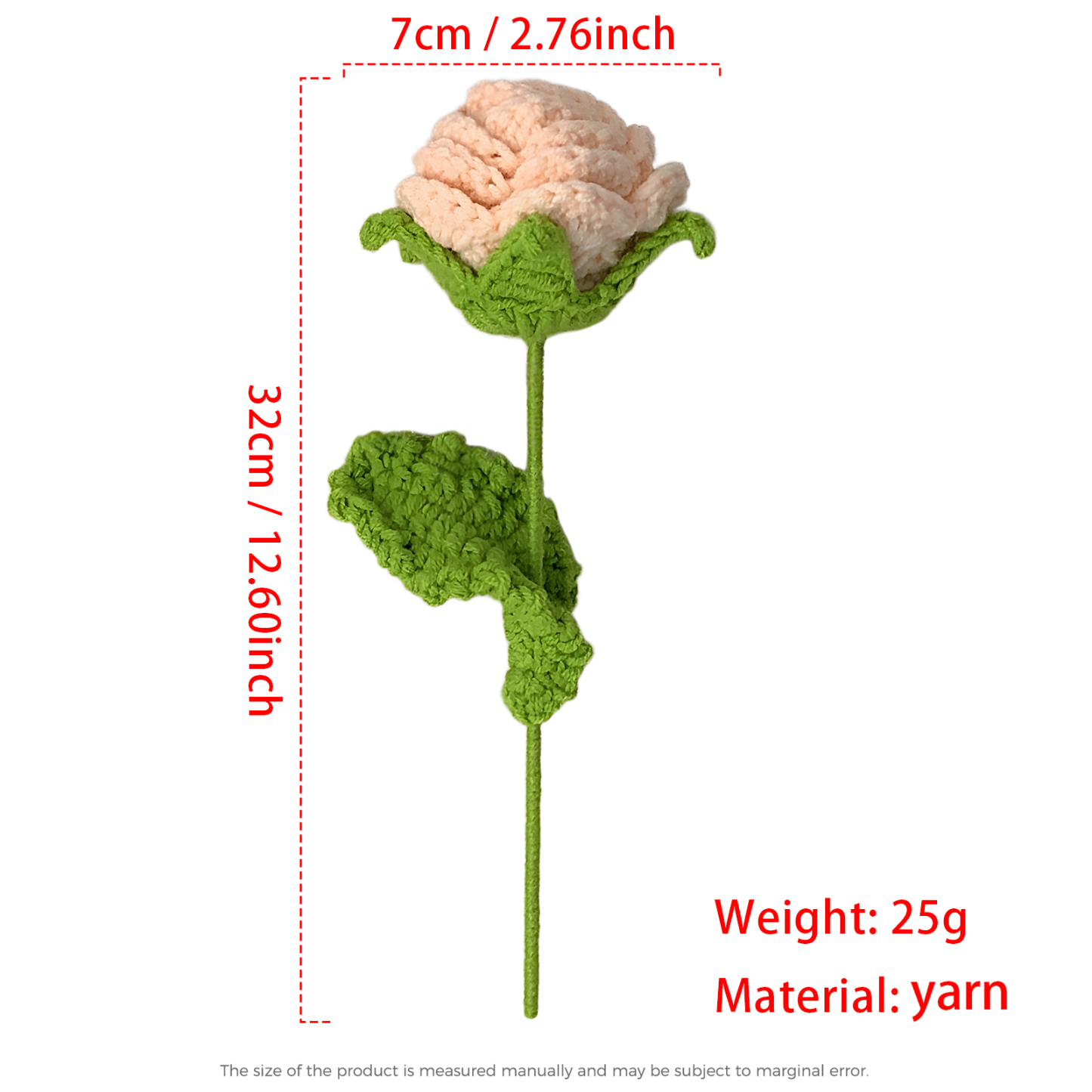 Handcrafted Yarn Flower – Perfect Gift for Mom, Nan or Loved Ones | Lorajewel