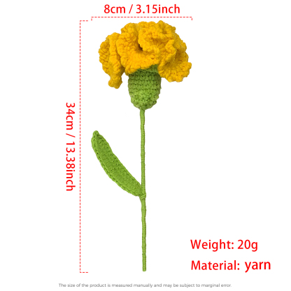 Handcrafted Yarn Flower – Perfect Gift for Mom, Nan or Loved Ones | Lorajewel