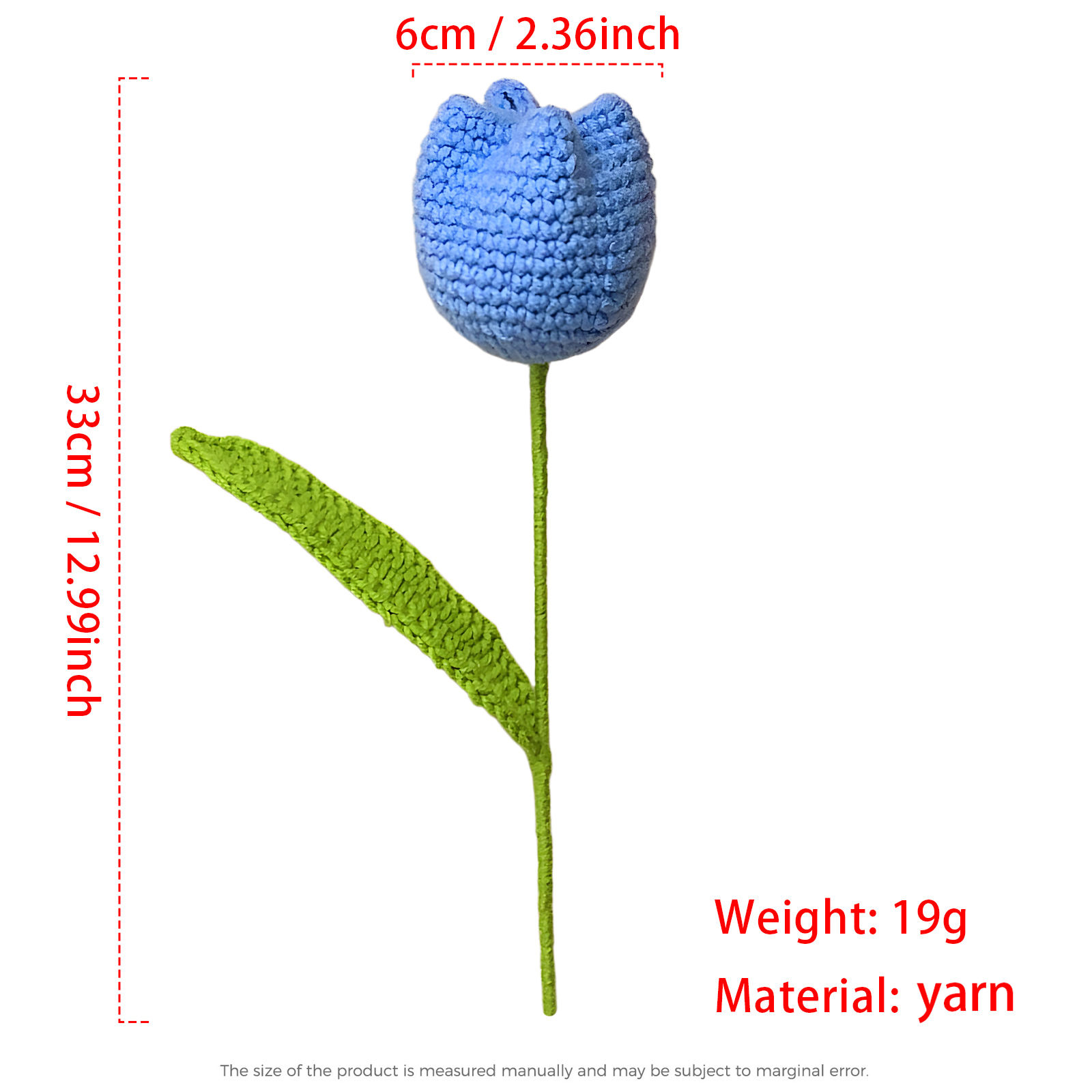 Handcrafted Yarn Flower – Perfect Gift for Mom, Nan or Loved Ones | Lorajewel