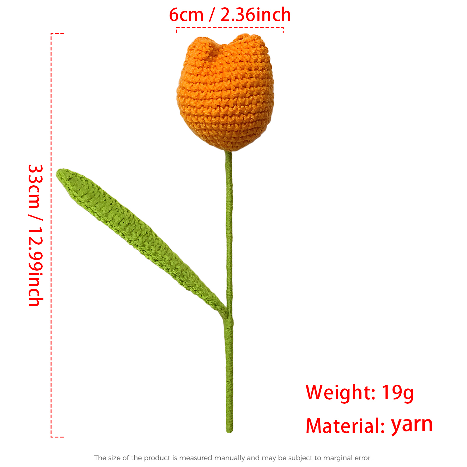 Handcrafted Yarn Flower – Perfect Gift for Mom, Nan or Loved Ones | Lorajewel