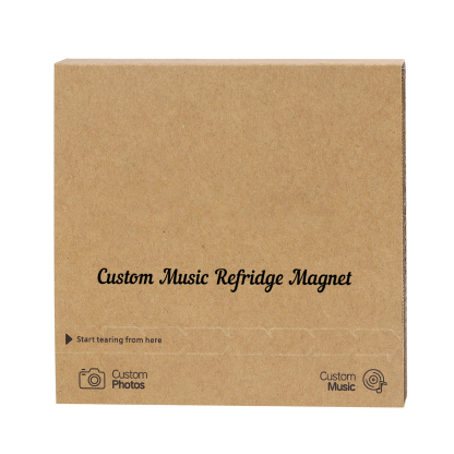 Personalized Music Fridge Magnet – Custom Photo & Song & Text - Meaningful Gift for Loved Ones | Lorajewel