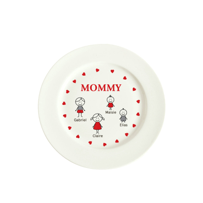 Personalized Christmas Platter Perfect Christmas Gift Serving Platter & Holiday Serving Tray for Families