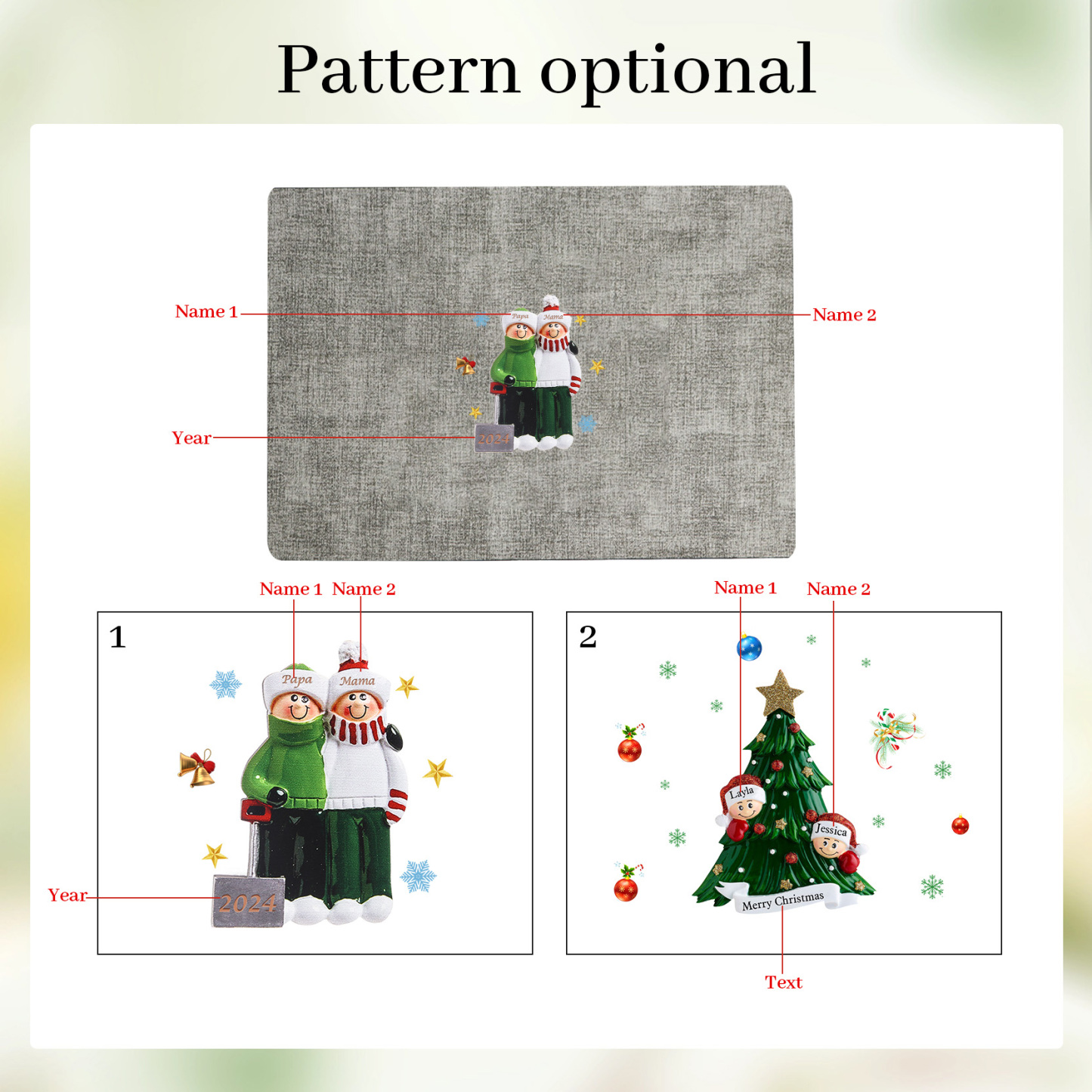 Personalized Makeup Bag for Women Jacquard Fabric with Internal Custom