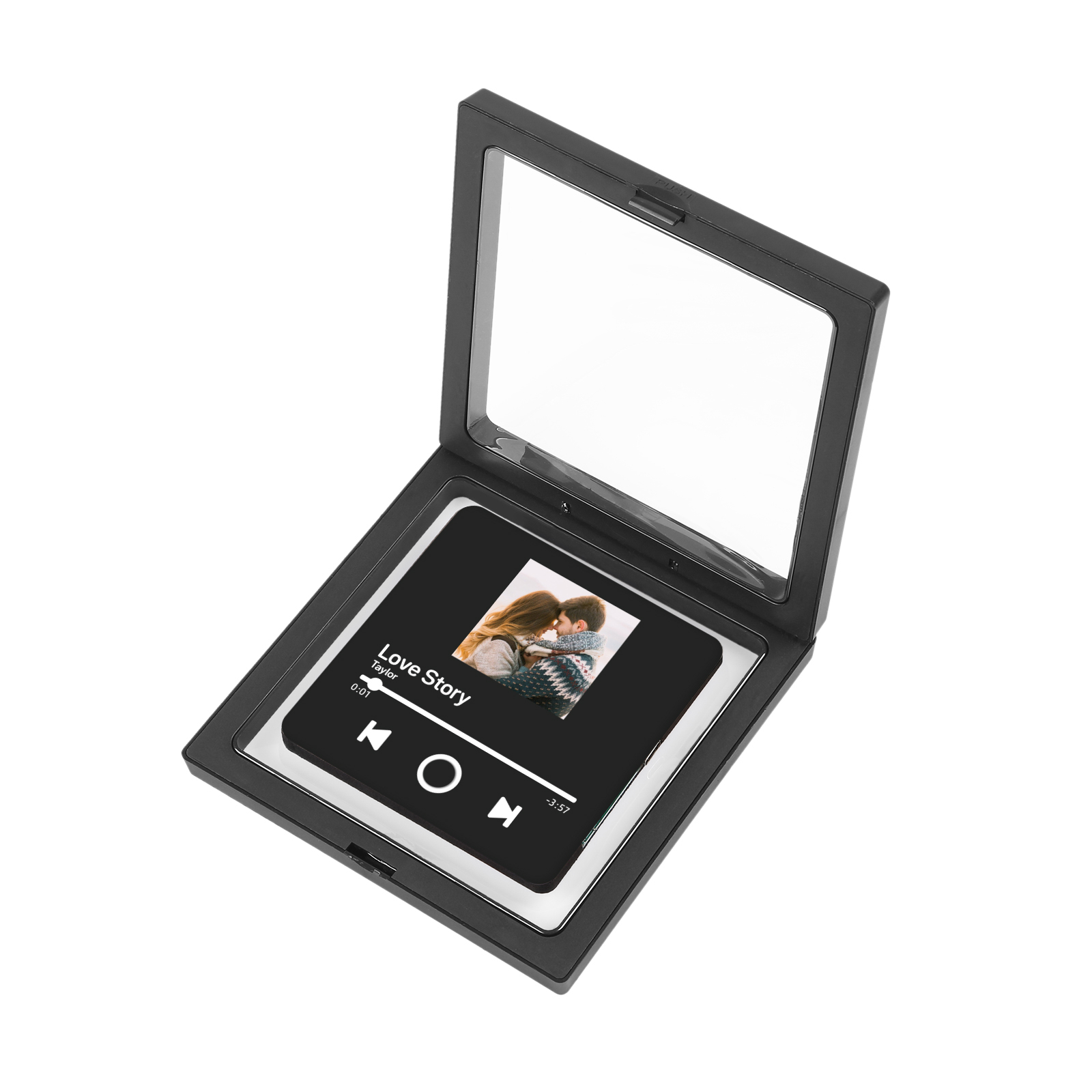 Personalized Music Fridge Magnets That Play Songs Customized Album Music Magnets for Fridge with Photo Christmas Valentine's Day Gifts for Couples 