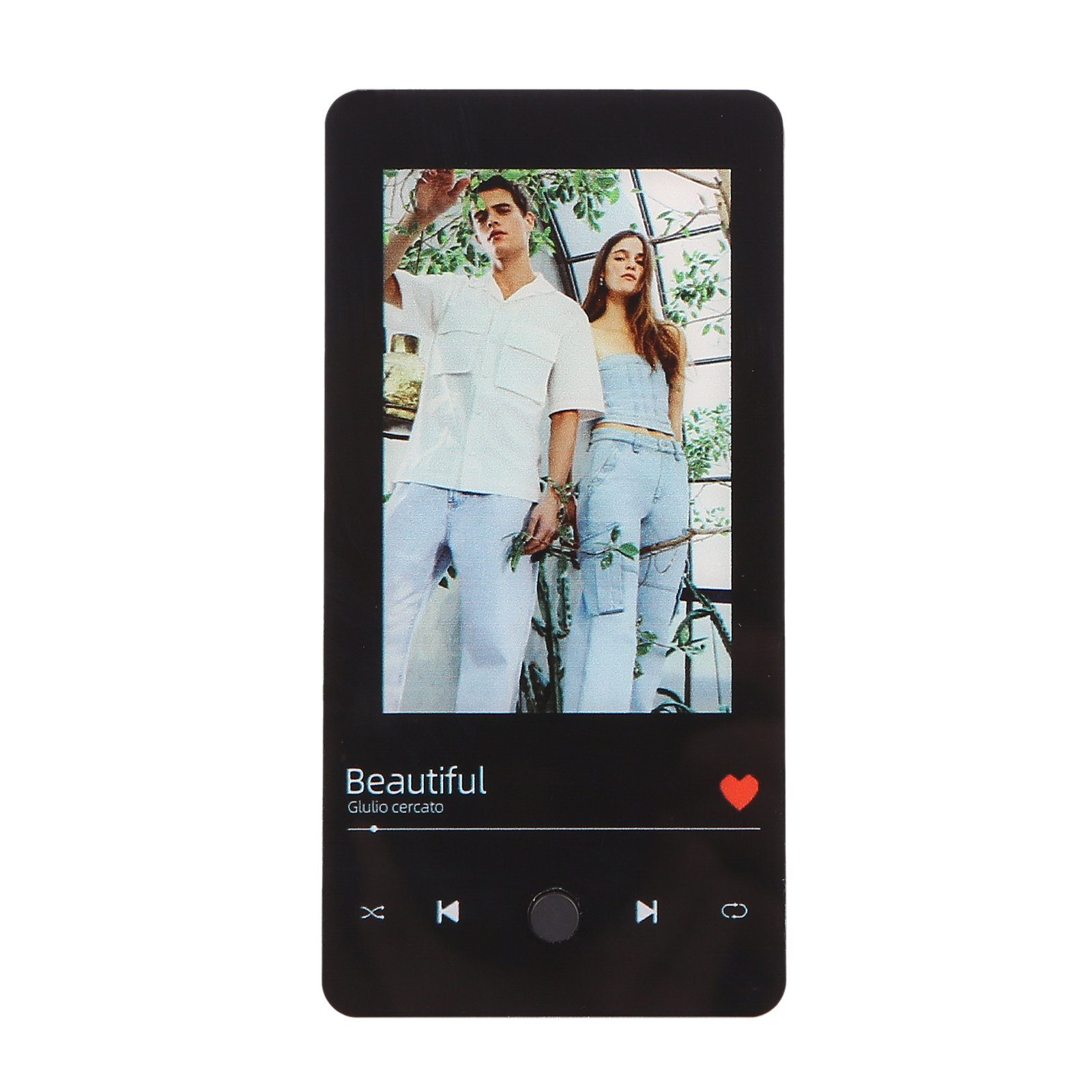 Personalized Fridge Magnet with Music Custom Photo & Song Valentine’s Day Gift for Couples