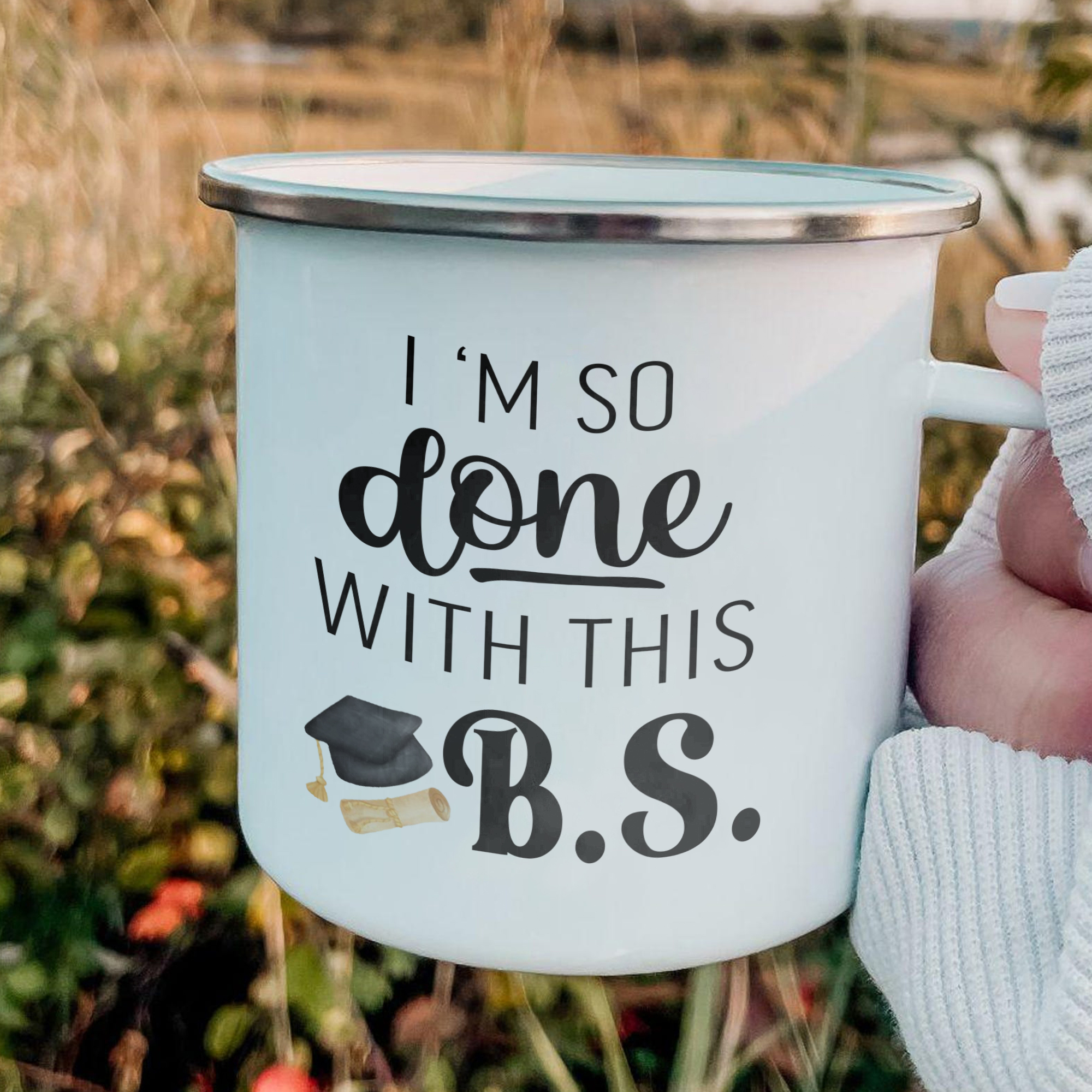 Personalized Graduation Mug with Name, School & Year | Lorajewel