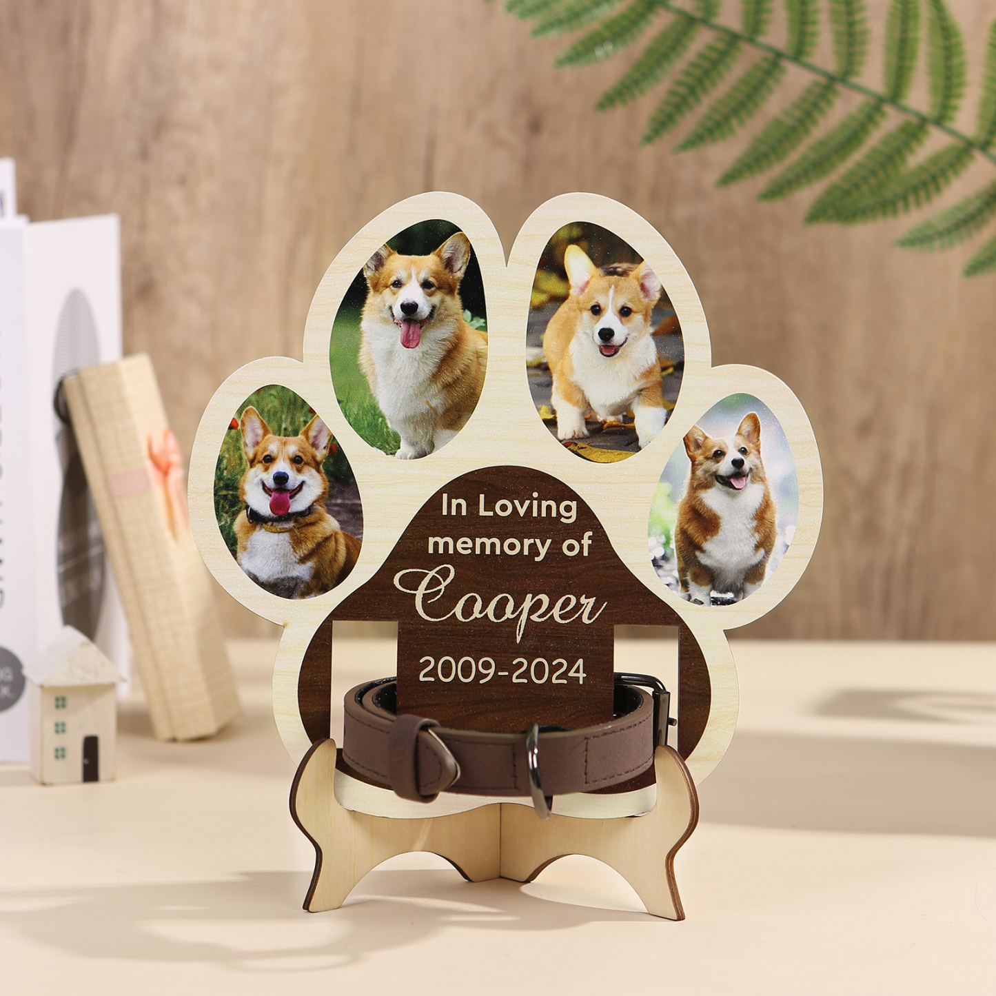 Personalized Pet Memorial Wooden Plaque A Loving Tribute to Cherished Pets