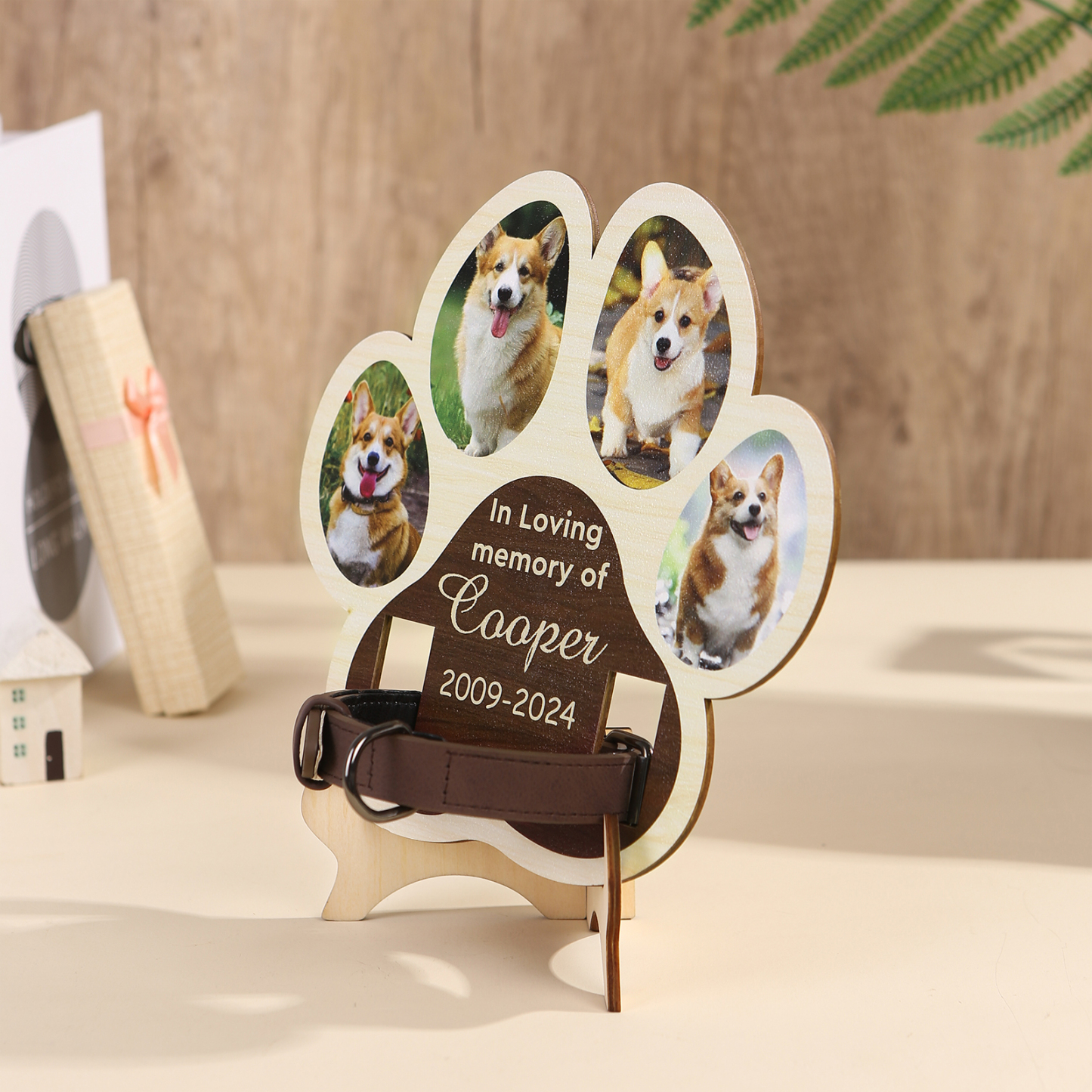 Personalized Pet Memorial Wooden Plaque A Loving Tribute to Cherished Pets